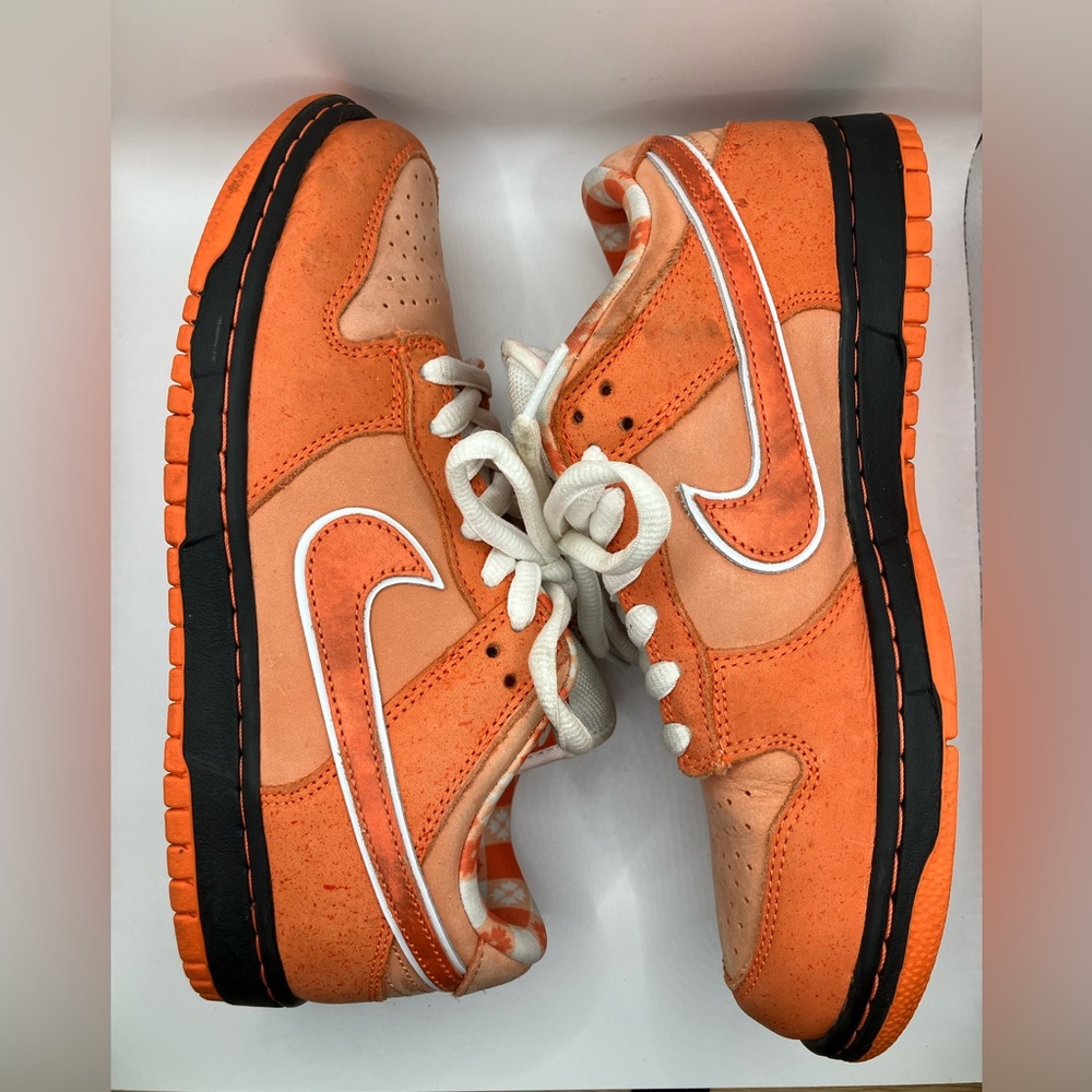 CONCEPTS x Nike Dunk Low SB Orange Lobster RARE Sneakers FD8776-800 🦞 Shoes - Picture 12 of 16